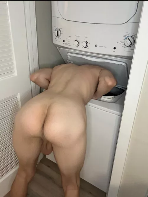 My roommate keeps catching me doing laundry….