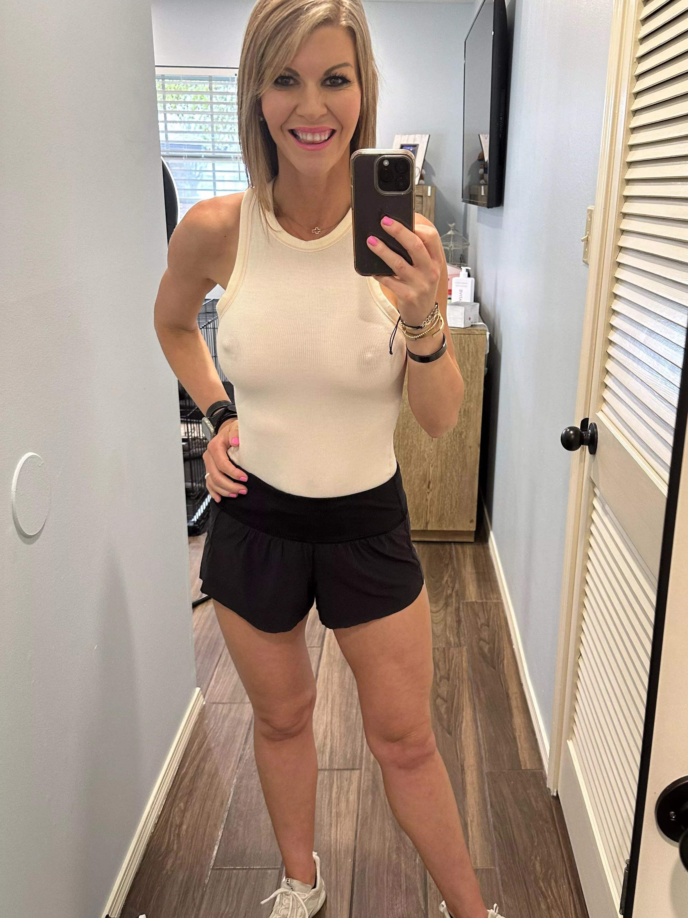 My smile seems to draw some serious attention