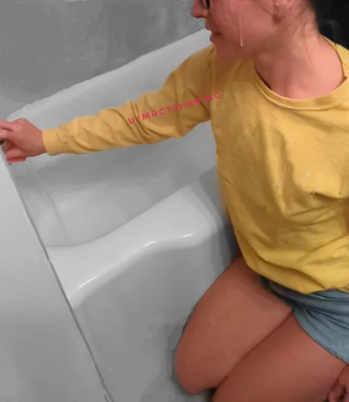 My wife never turns down a facial, even if she's cleaning (OC)