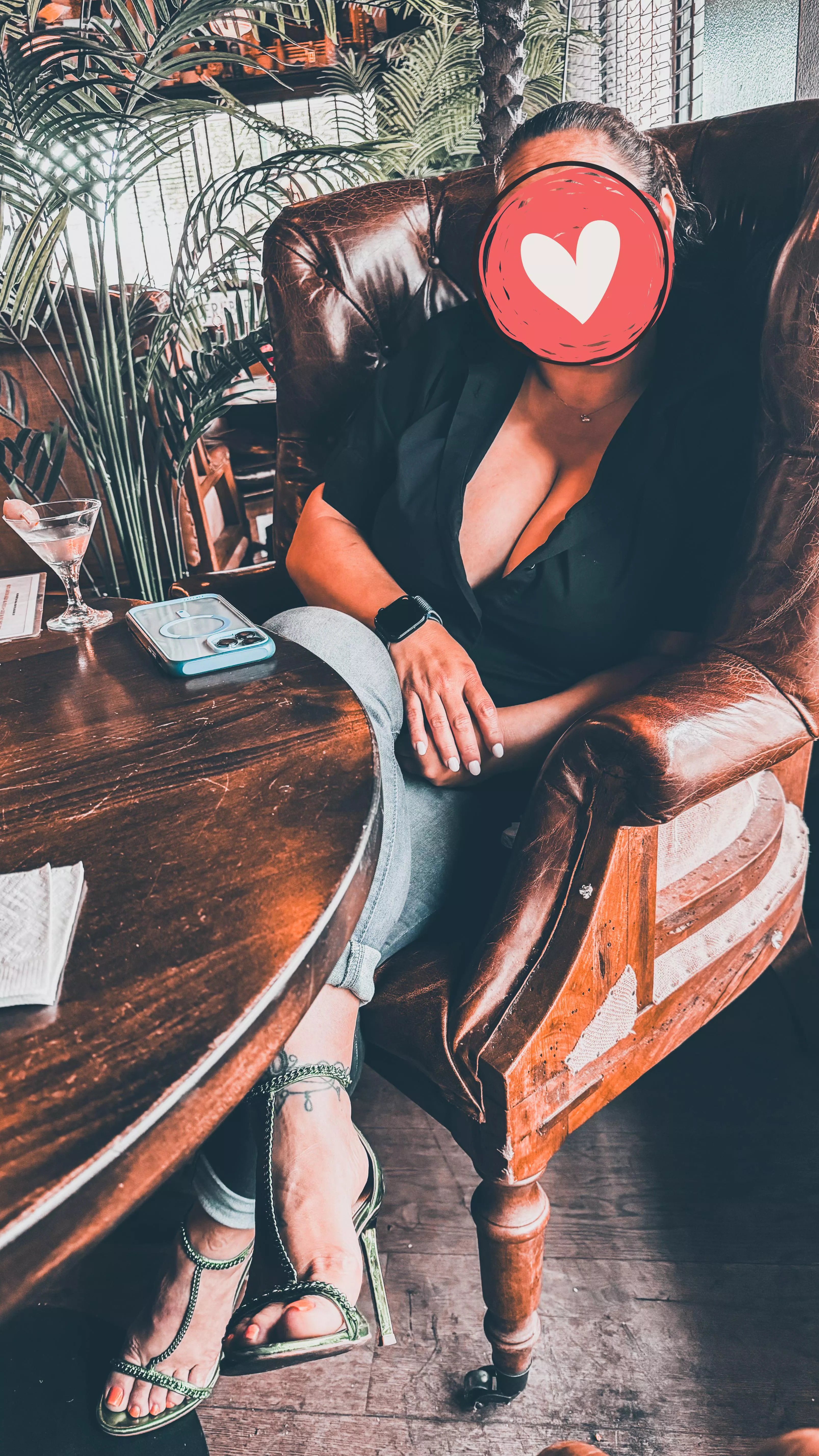 No wonder he didn’t ask me to smile!