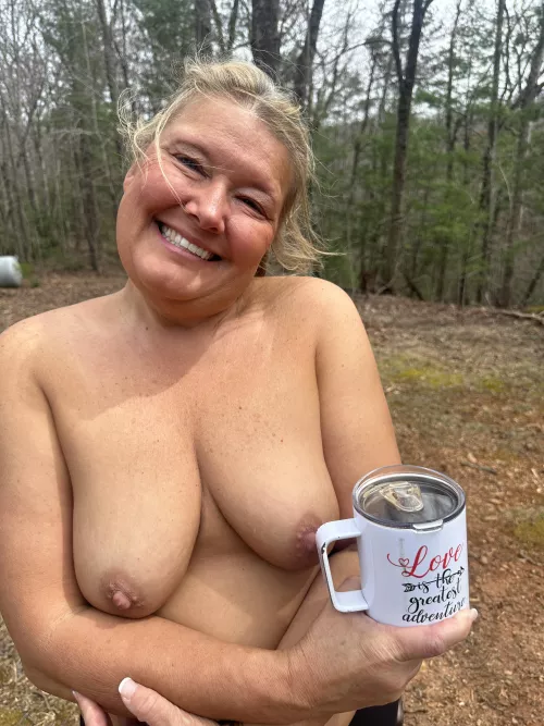 Outside Coffee This Morning!❤️