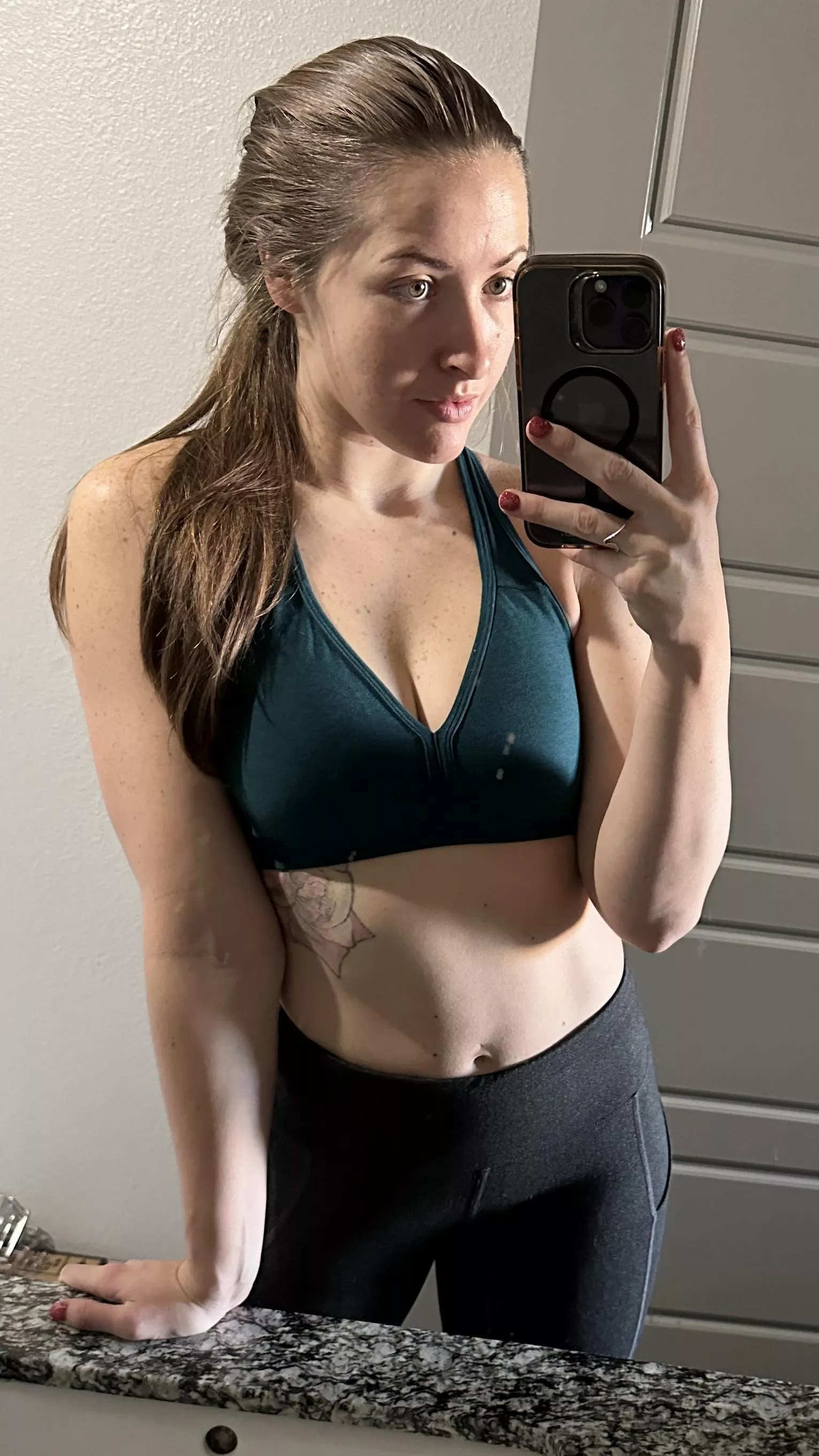 Post workout, feeling good :)