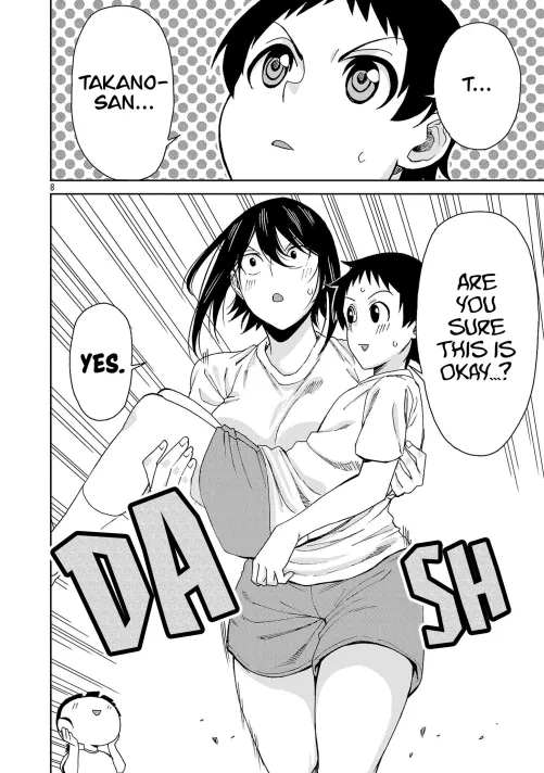 Princess carry. [Hitomi-chan Is Shy With Strangers]