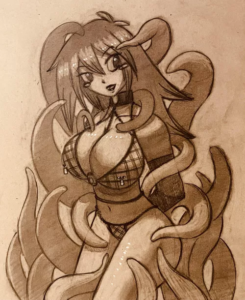 quick dark magician girl sketch