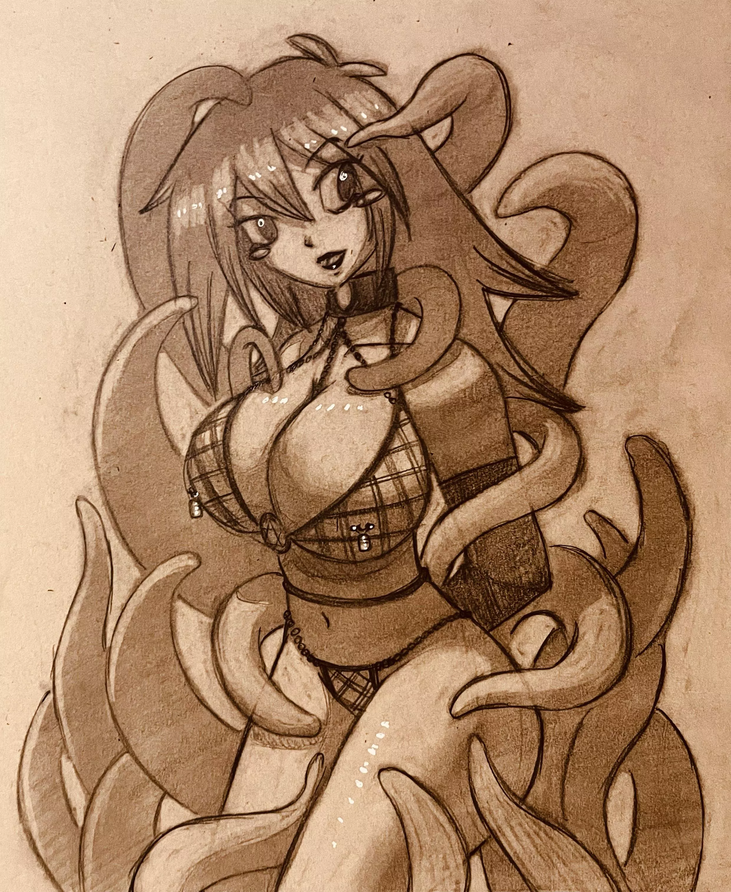 quick dark magician girl sketch