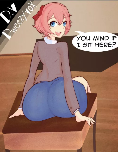 Sayori's new seat