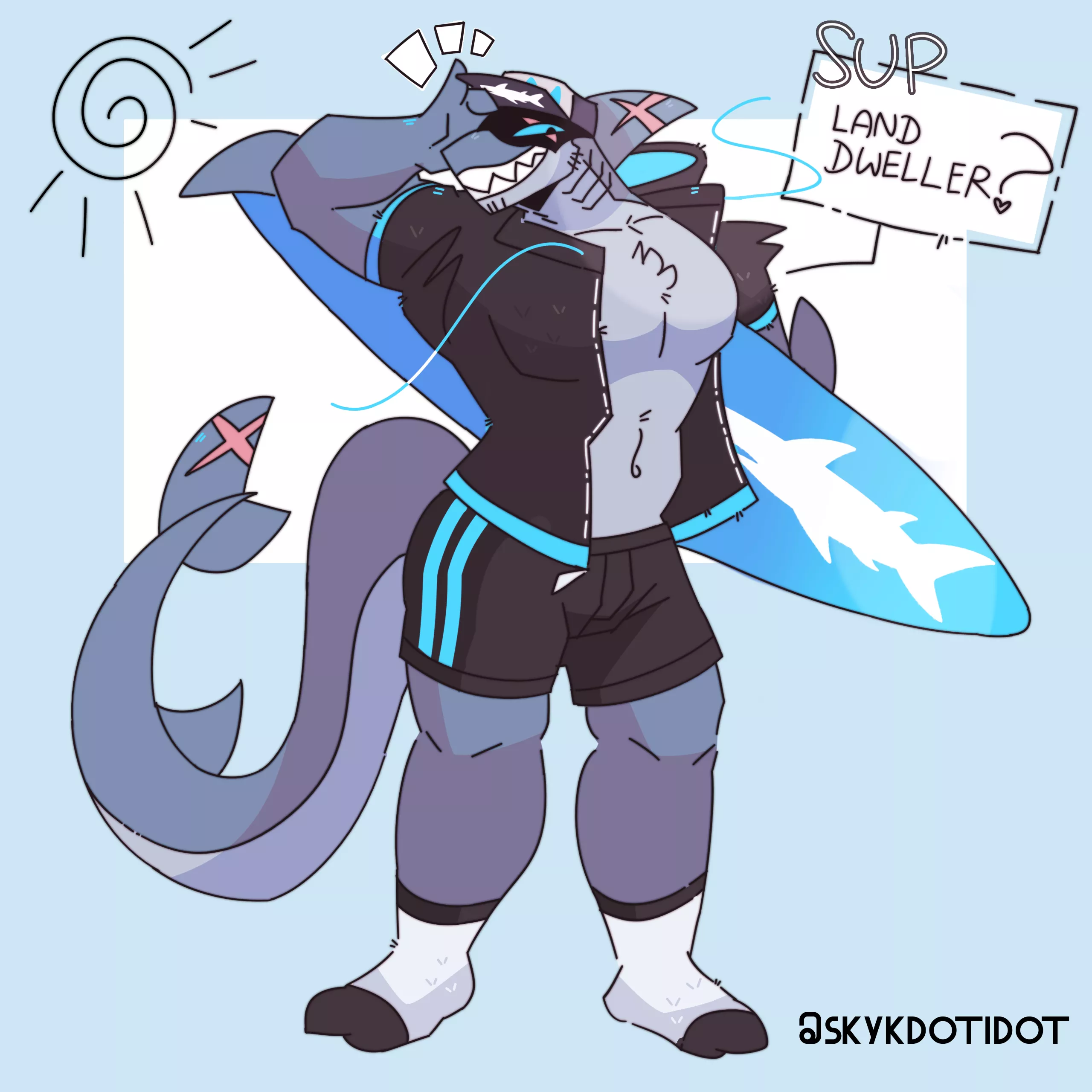 sharkway surfer