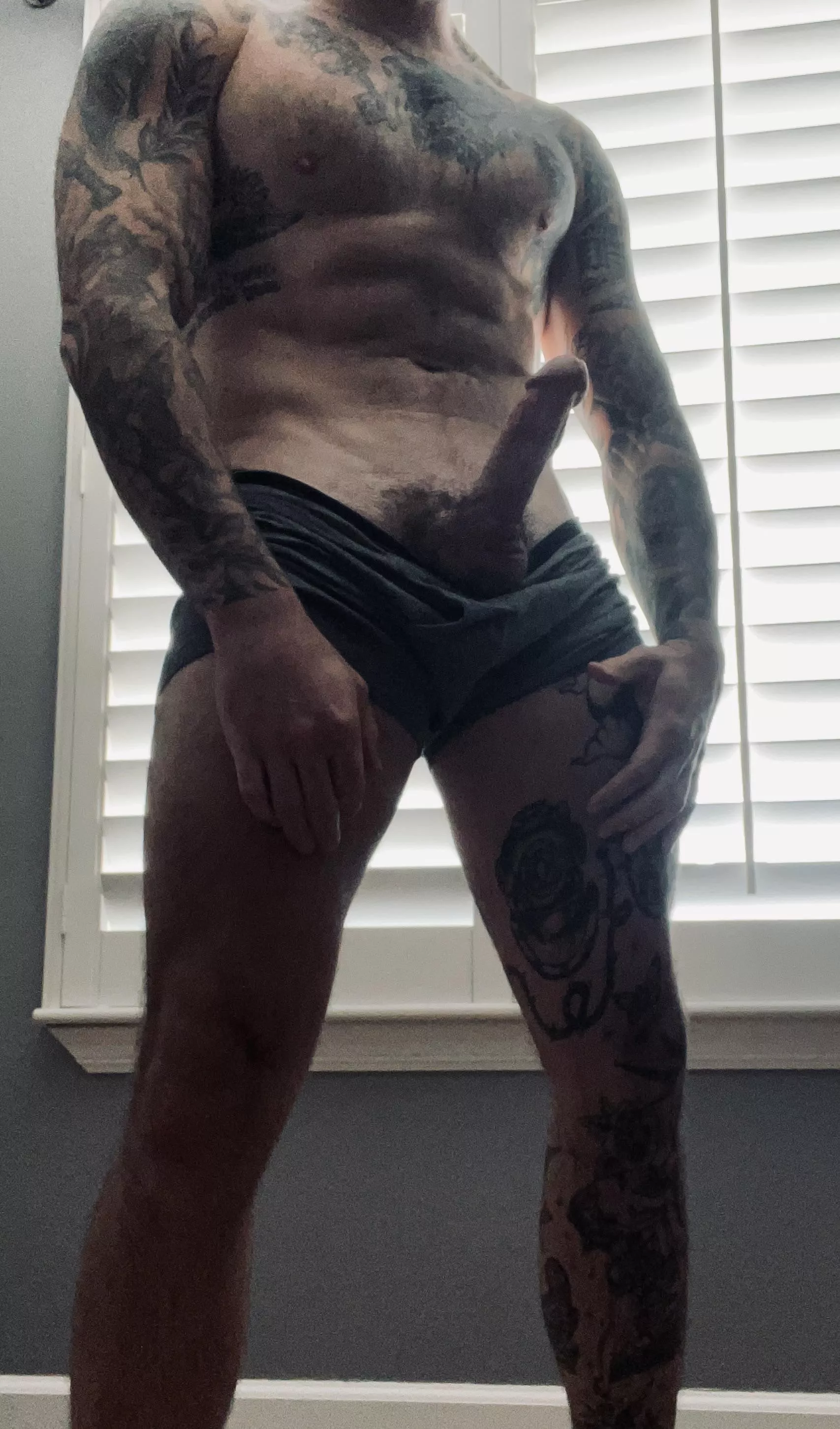 Spilling out of my briefs