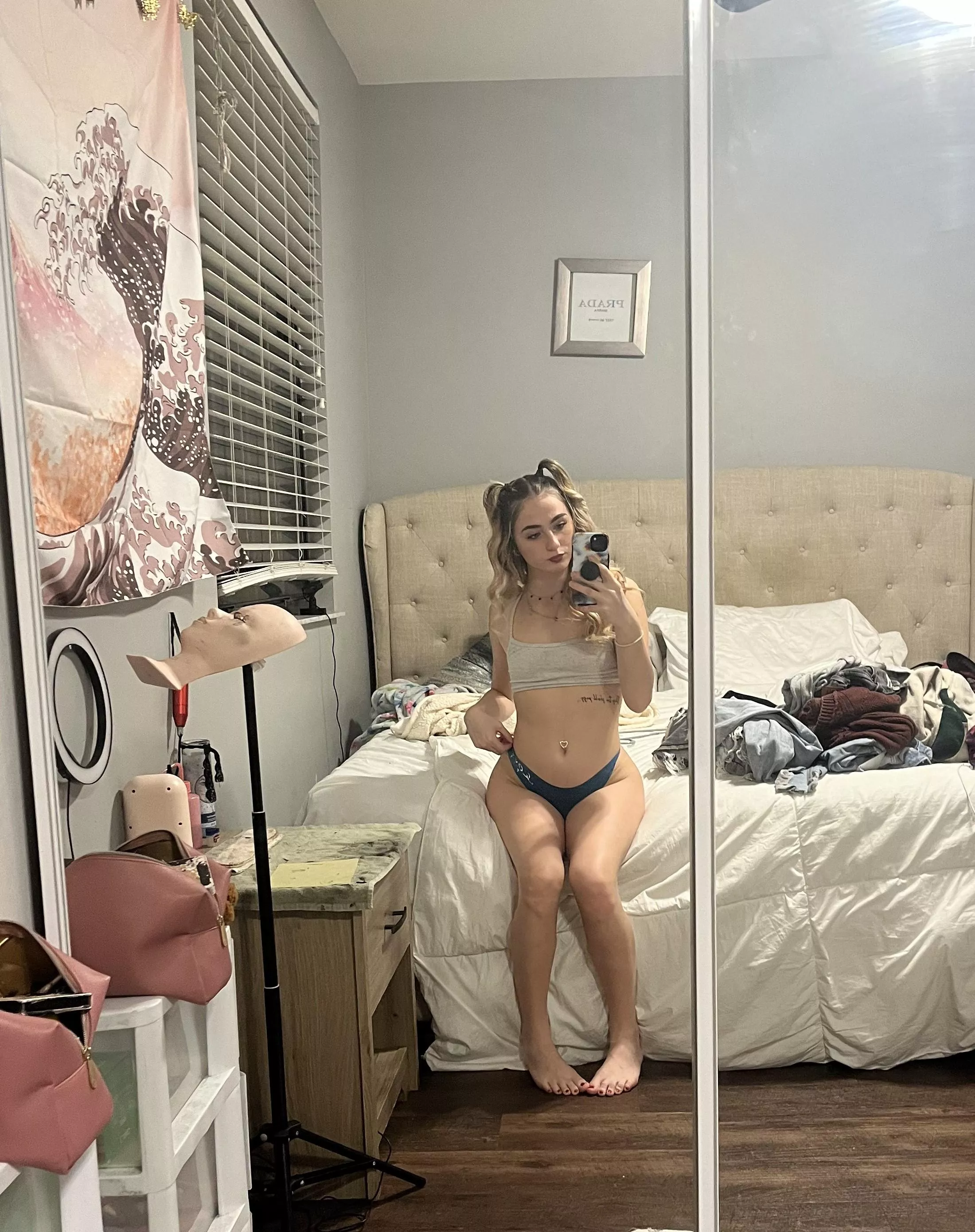 the doll is playful today