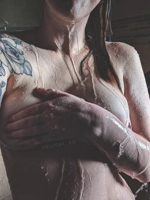 the hot water always gives me goosebumps