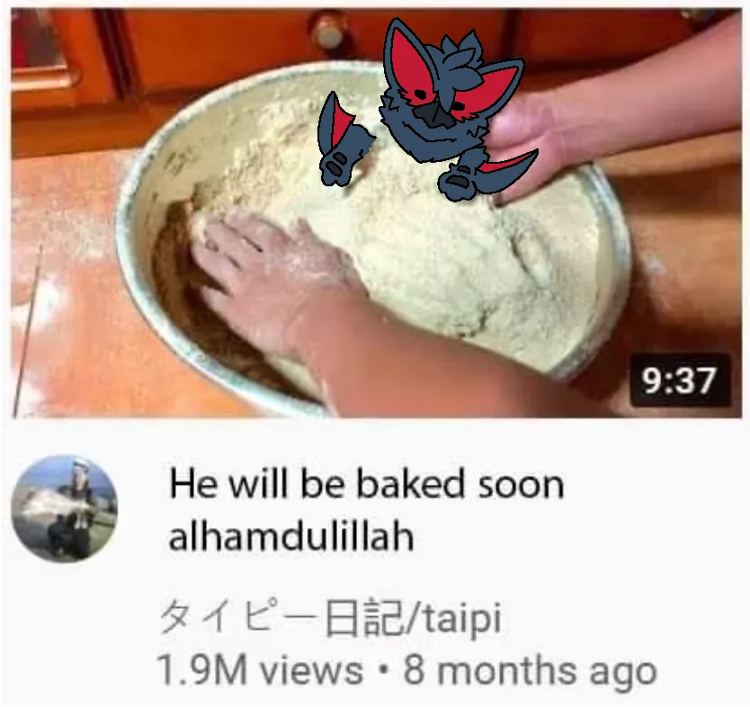 They will be baked soon.. (By @RuiOnRollers)