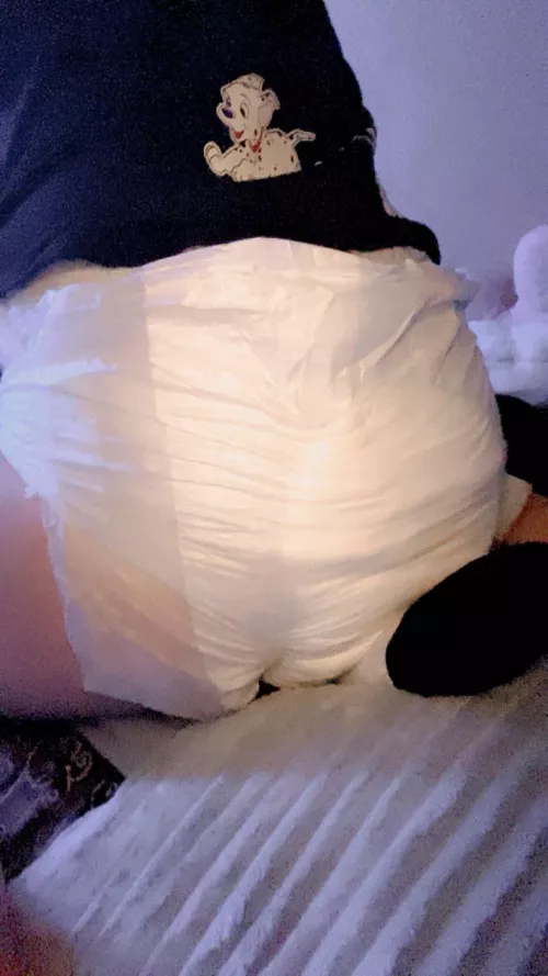 Thick diapers- perfect for me right daddy? 