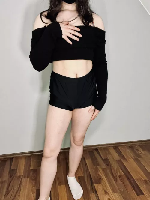 thought I looked cute in this🖤