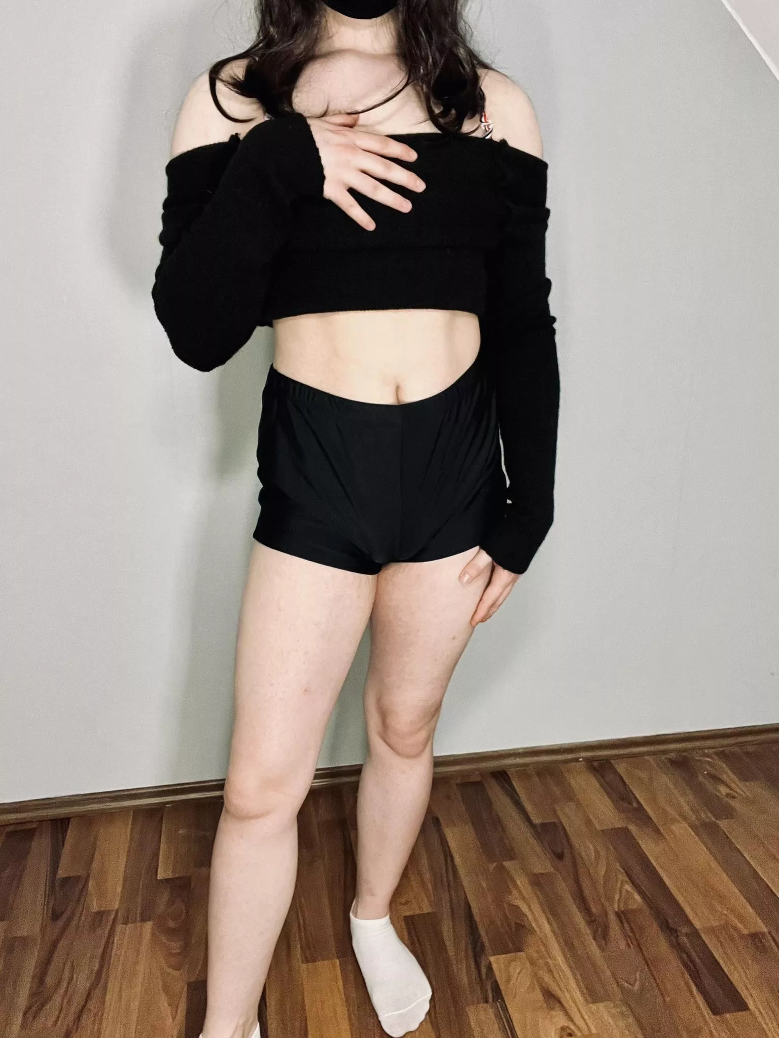 thought I looked cute in this🖤