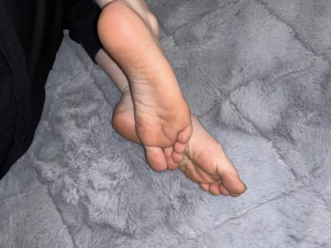 Thought my feet looked pretty today~