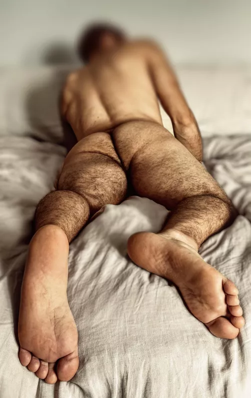 Tired right after work. 