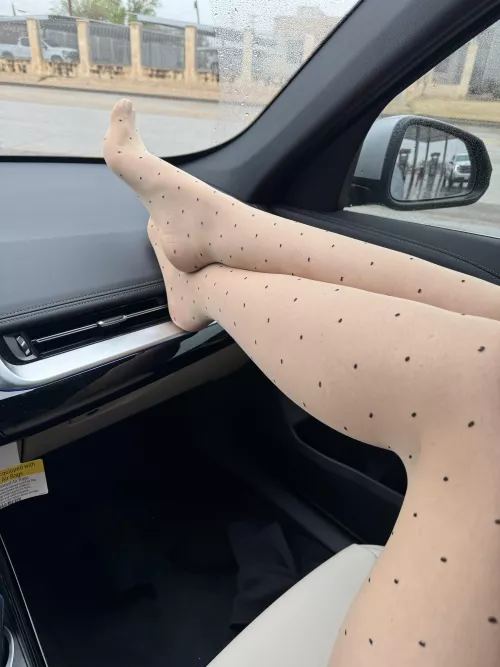 Try to keep your eyes on the road, please?