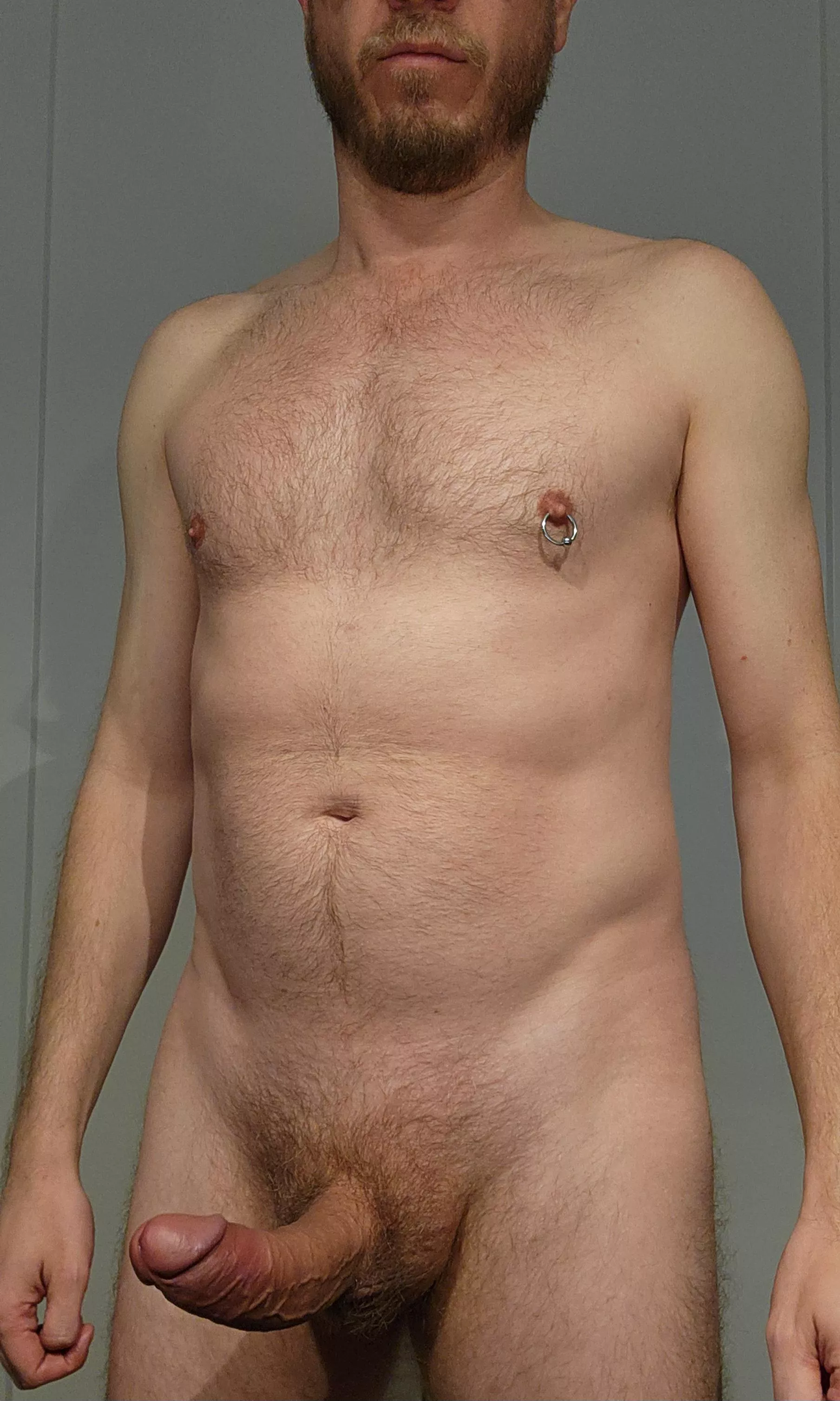 Trying to look gruff 