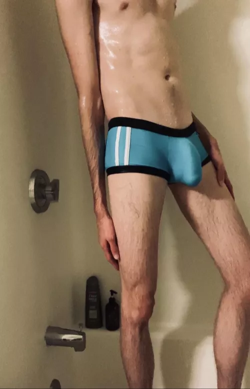 What would you do if you saw me in my swim trunks?