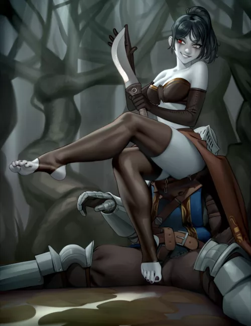 Which Dark Souls boss is this again? (Kairunoburogu)