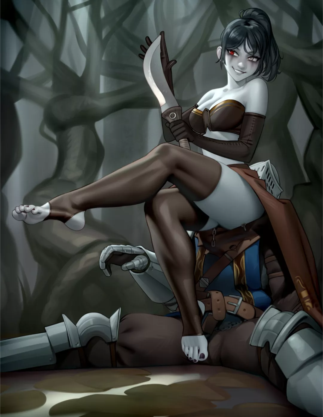 Which Dark Souls boss is this again? (Kairunoburogu)