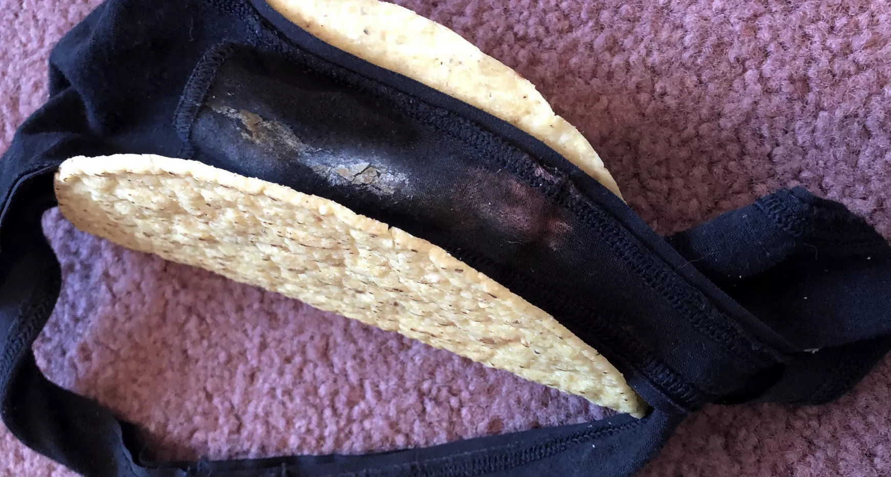 Wife's older pussy bleached work thong..Y or N would you eat her taco? : )~ (i)