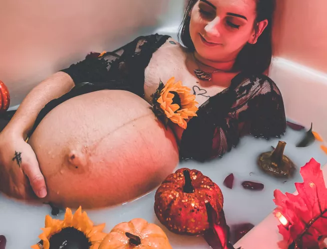 Would you still fuck a pregnant girl as big as me