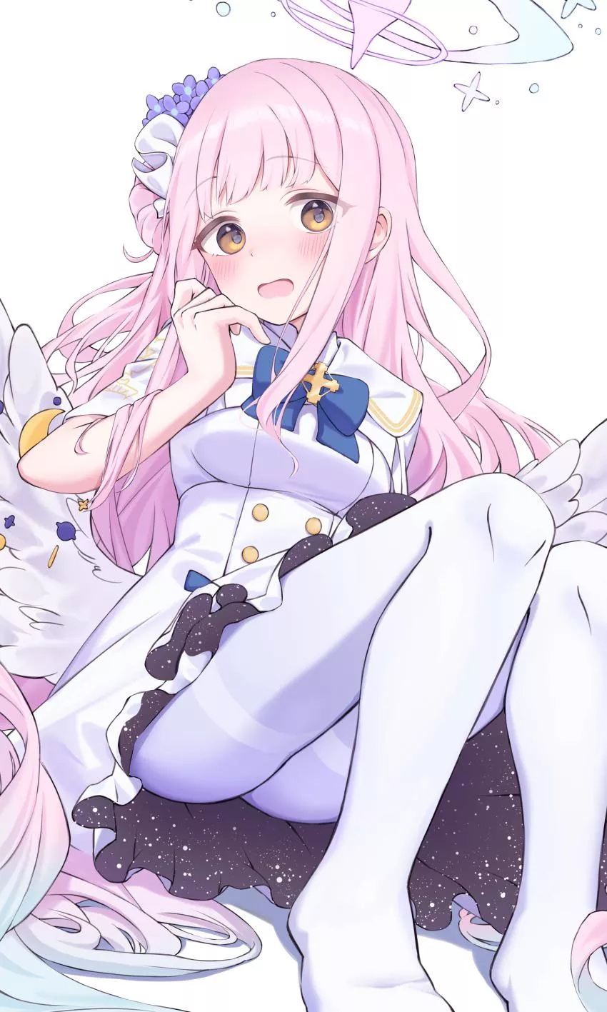 Cute and sexy angel waifu