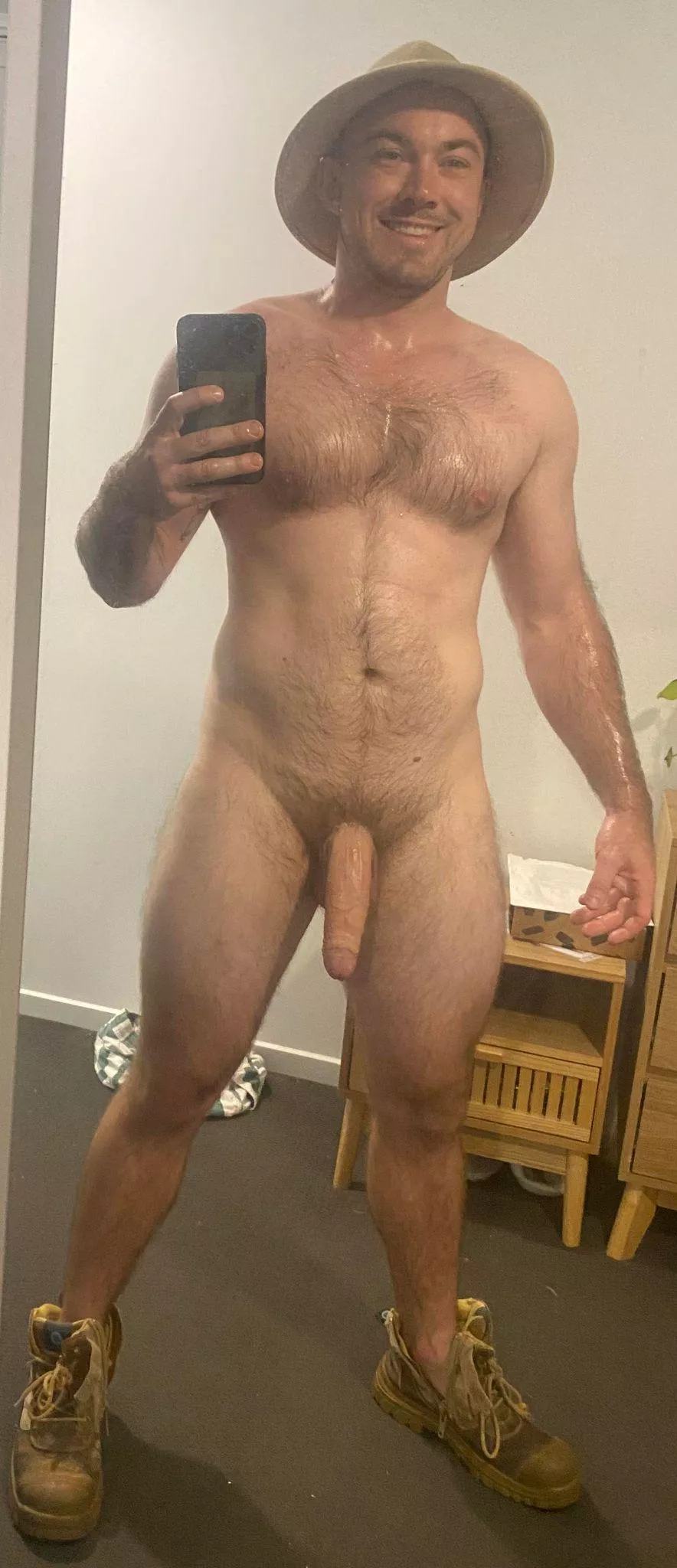 do you think the neighbours will complain if I mow the lawn like this?