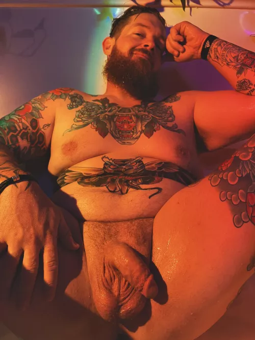 Dry Daddy off with your tongue