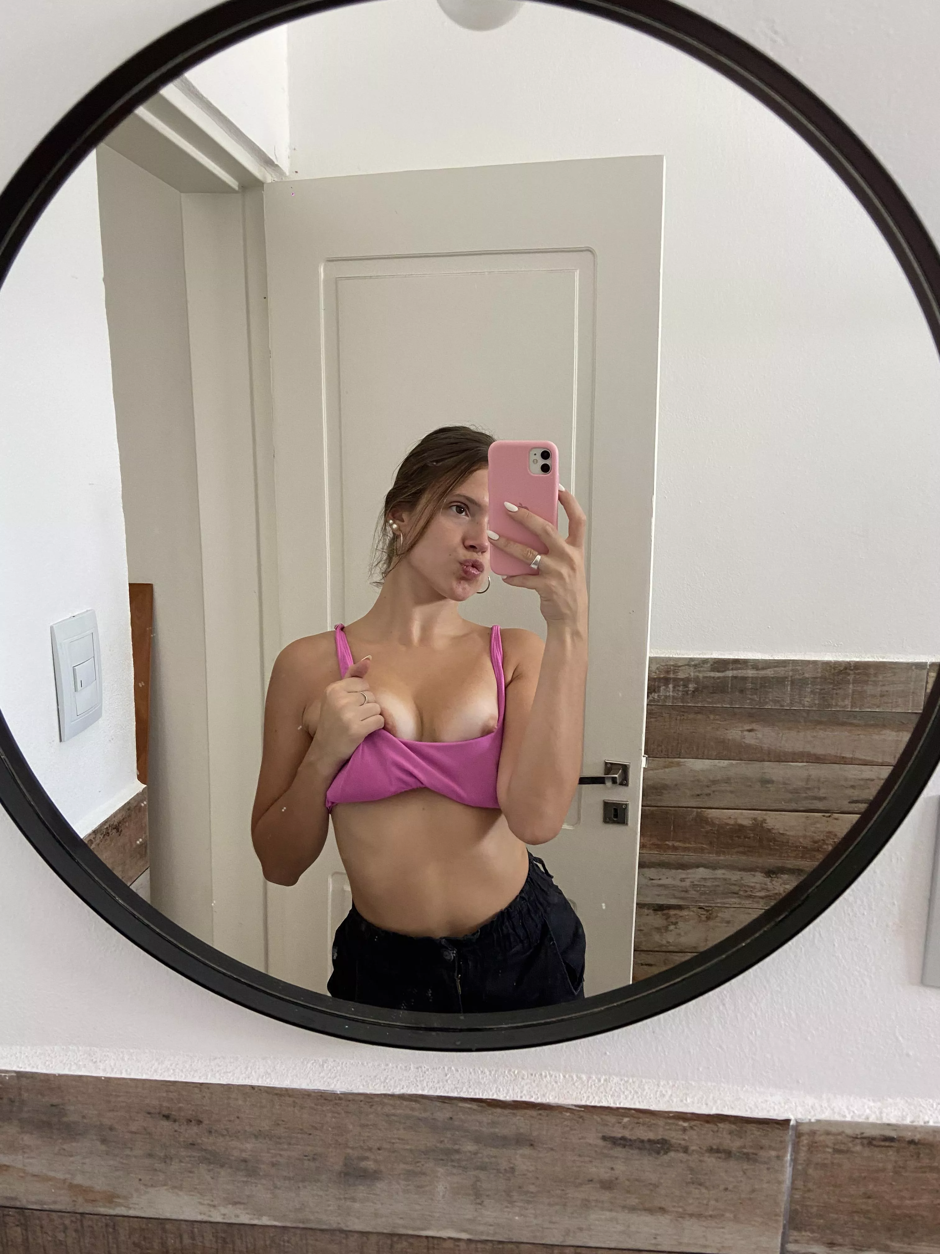 I like knowing that my stepfather spies on me while I shower.