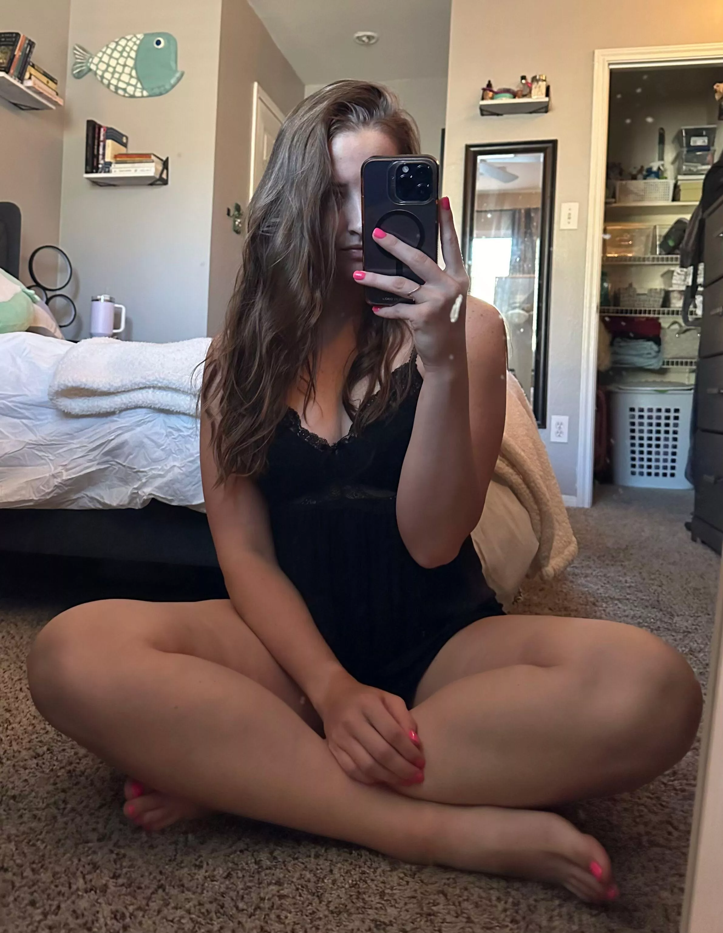 I think you should mess my hair up some more