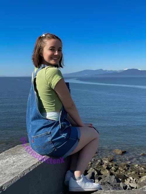 I wonder if anyone noticed my diaper peeking out 🤭