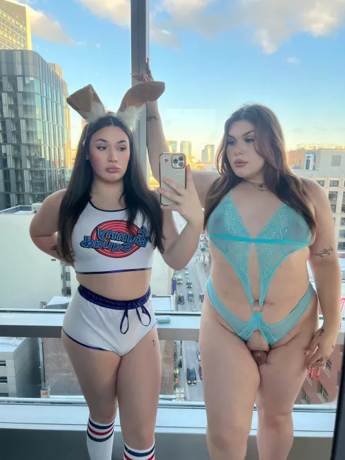 if we were with you would you let us tag team? 😫