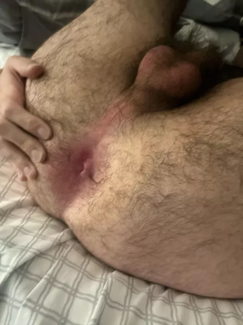 It needs to be spread open 