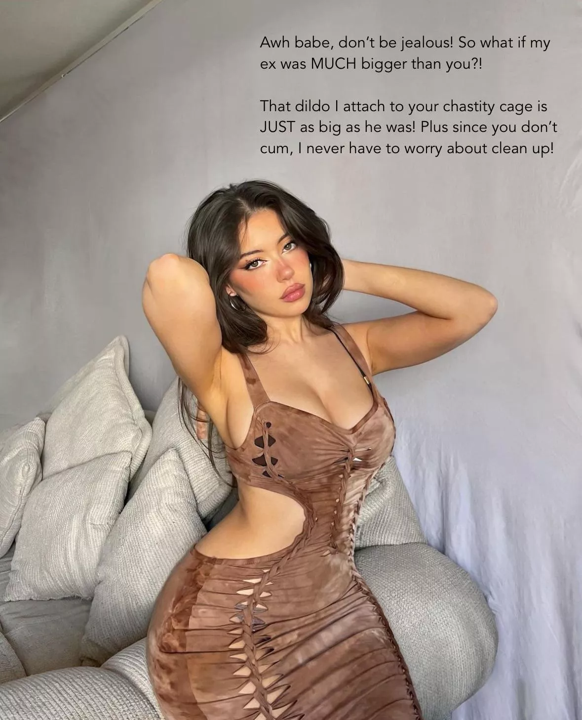 That dildo is JUST as big as my ex was!