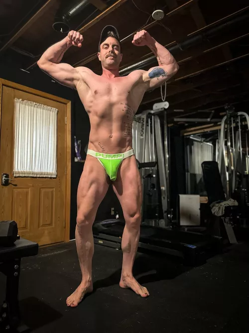 The usual workout attire!