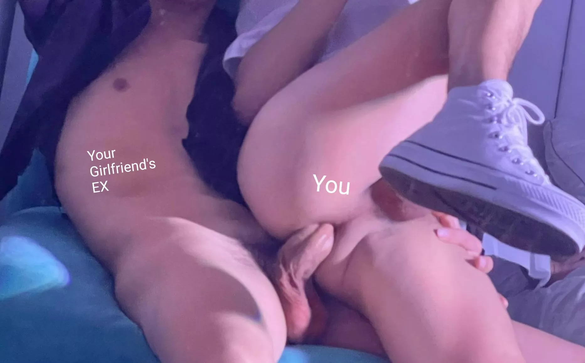 Turns out he owns you both ;) 