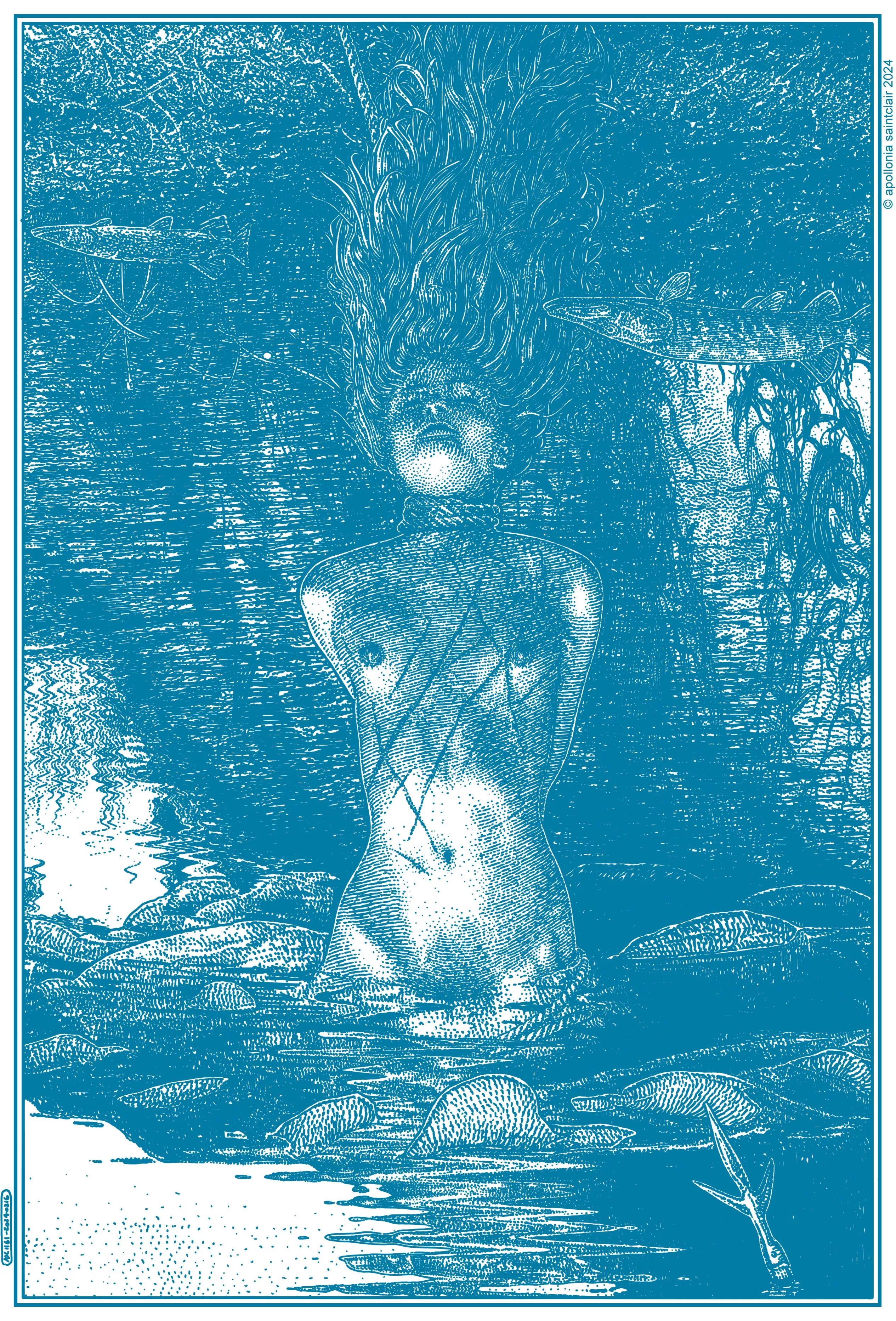 Under the billowing skirt by Apollonia Saintclair