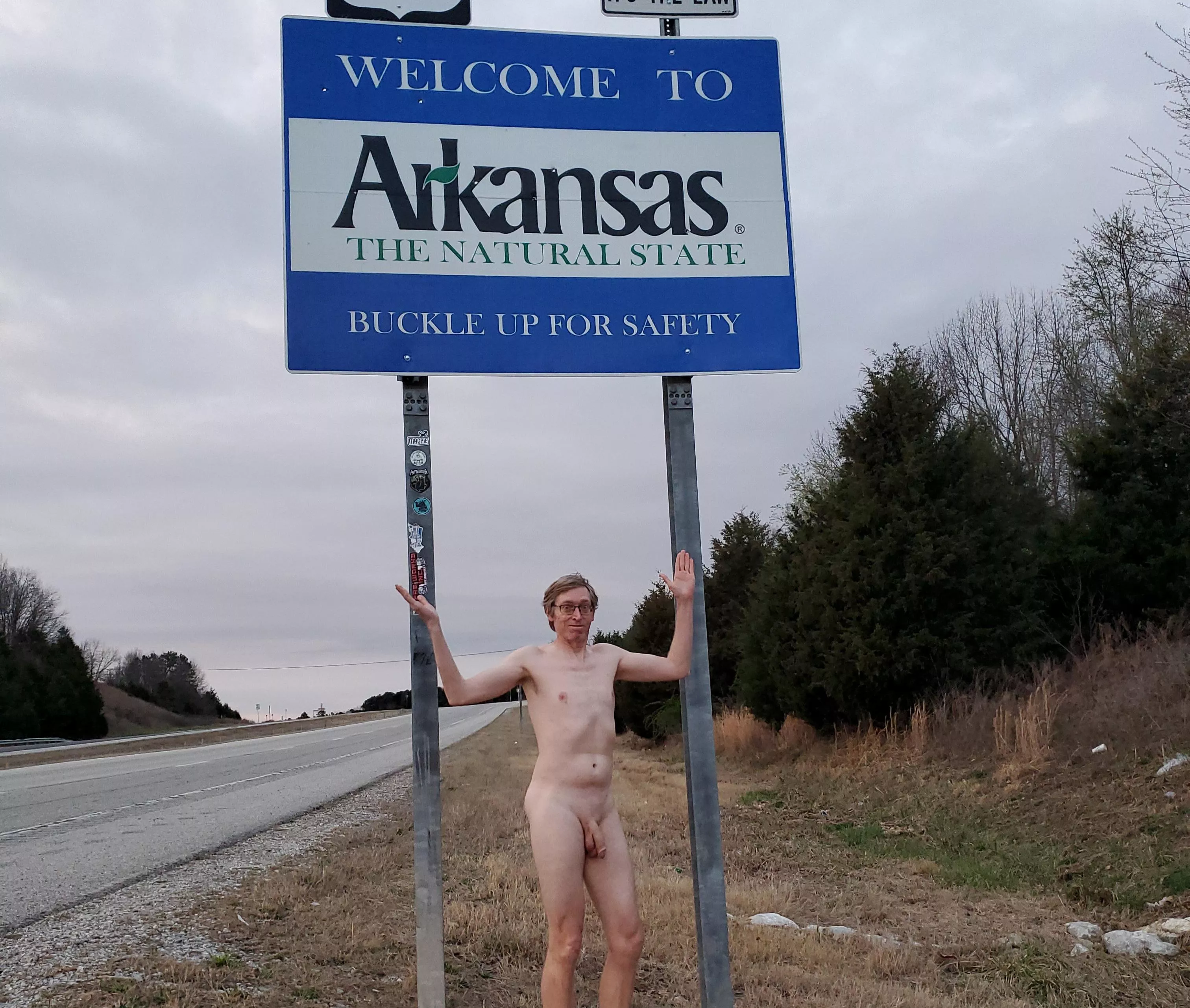 Visiting the Natural State in my natural state!