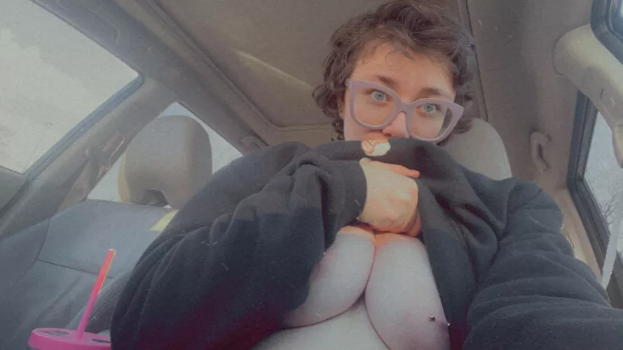 walgreens parking lot tits hahaha