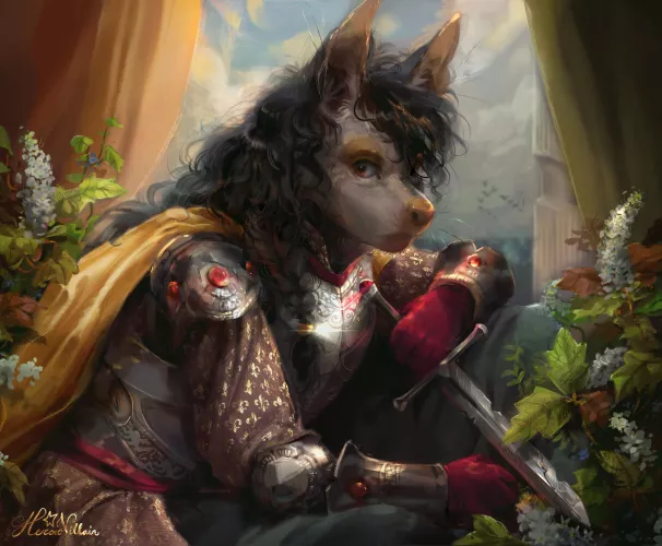 Warrior princess (art-trade) \by me