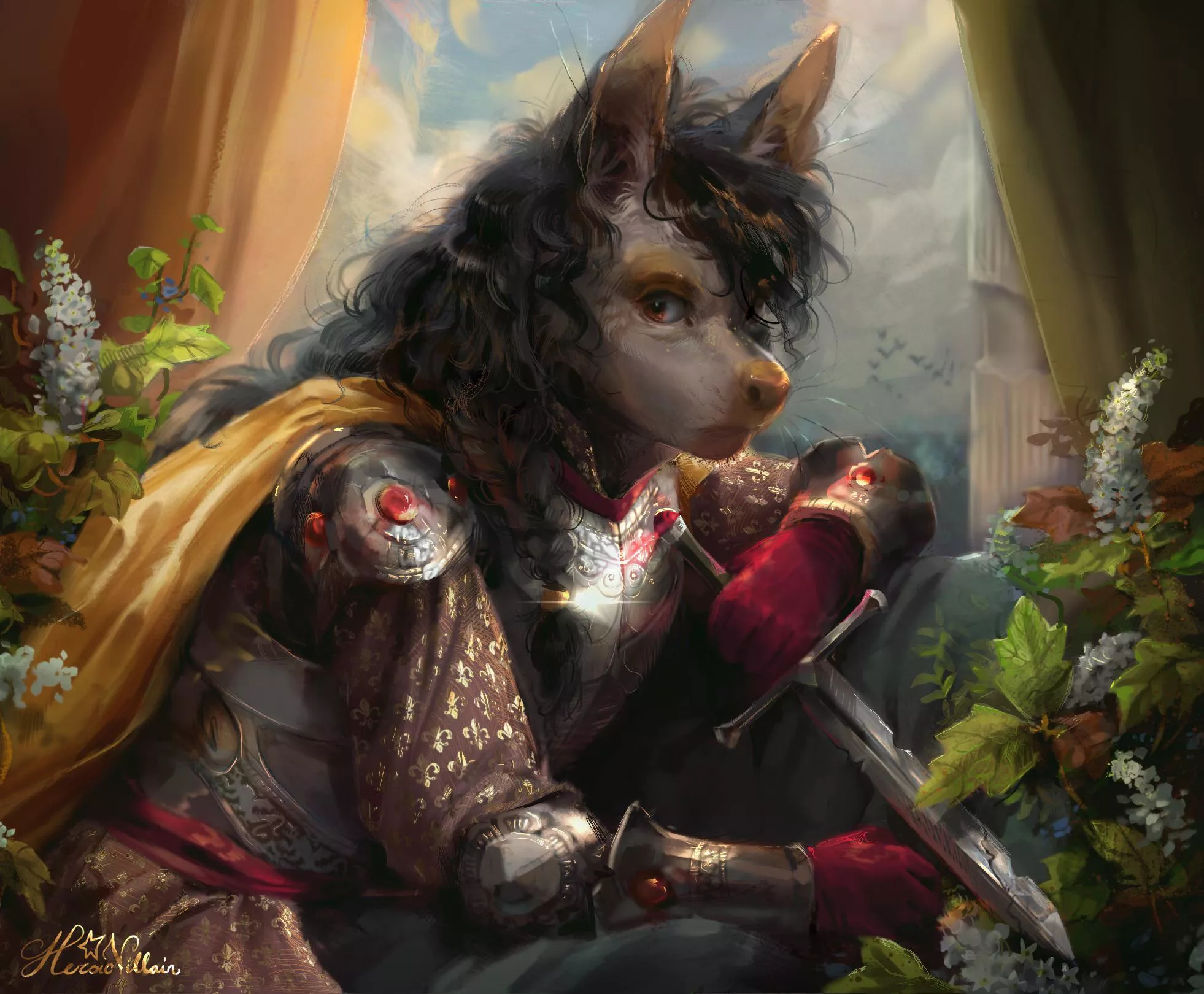 Warrior princess (art-trade) \by me