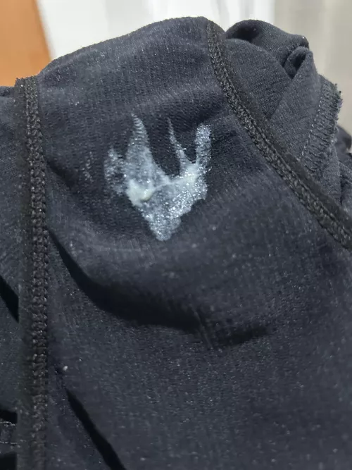 When ur ovulating and wet all the time!