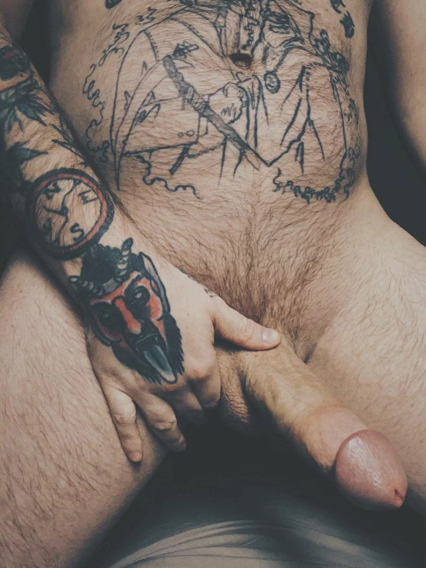 Which hole are you gonna use to drain this cock? 😈