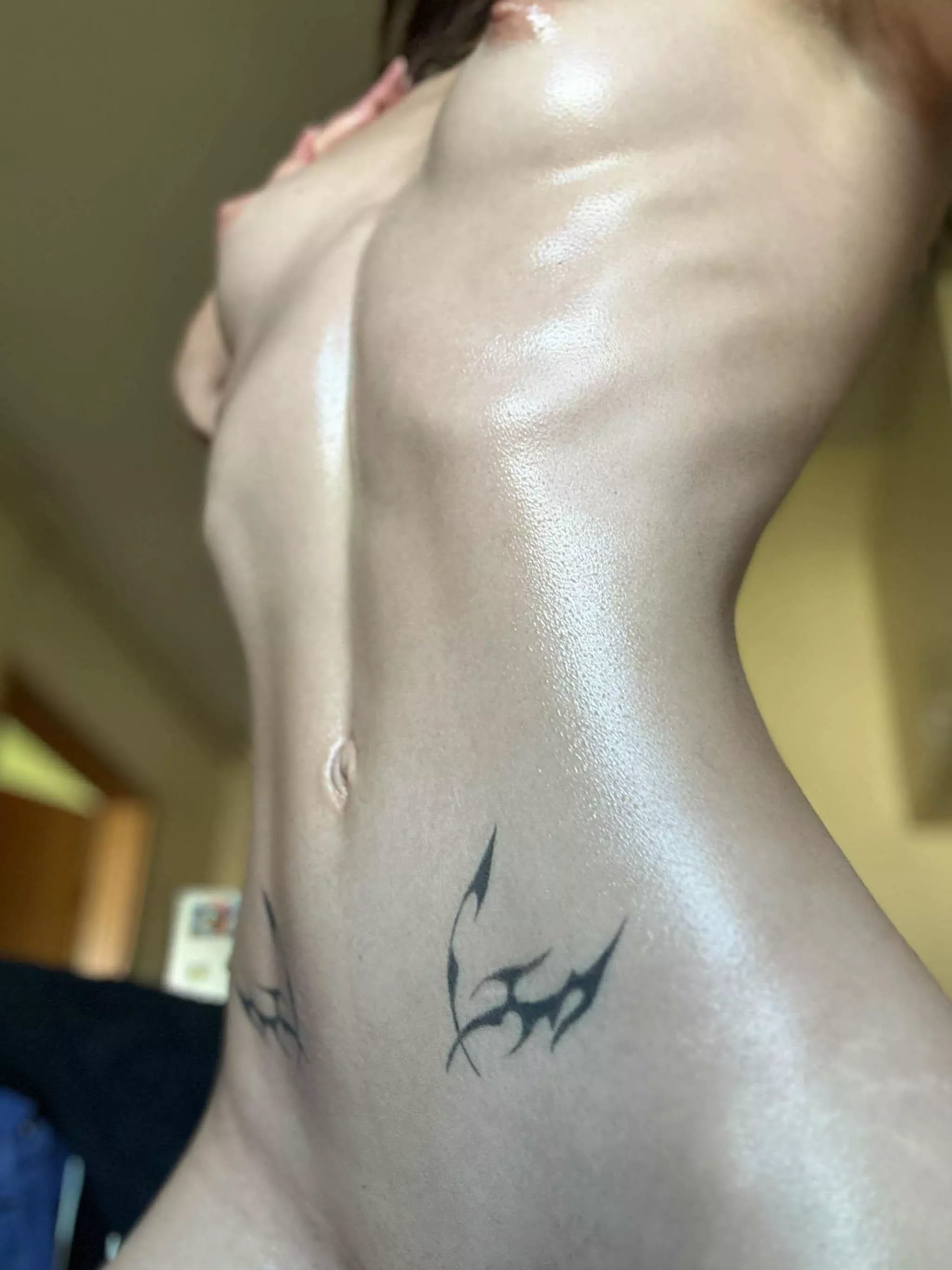 Your baby girl's body needs a soft touch from your hand