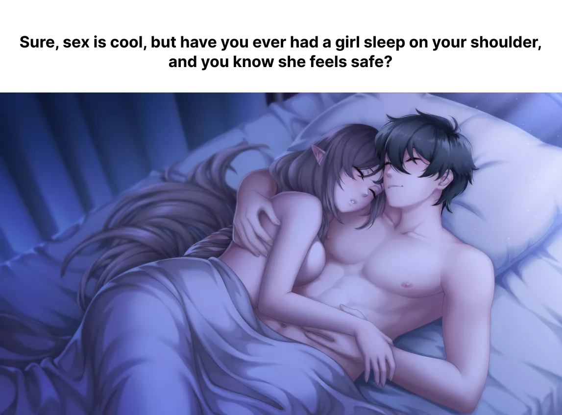 After sex cuddles [WANDERER]