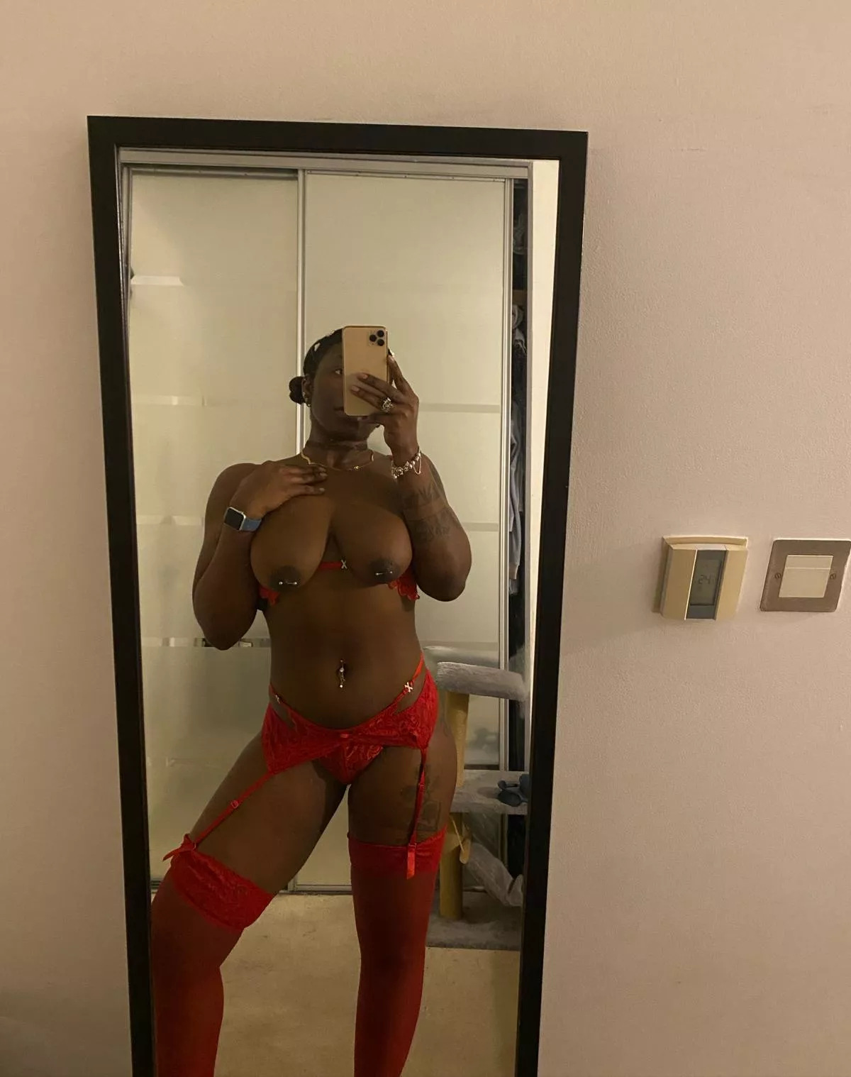 All red is kind of cute I think 🥰❤