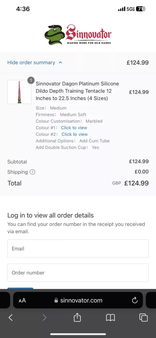 Anyone order from sinnovator?