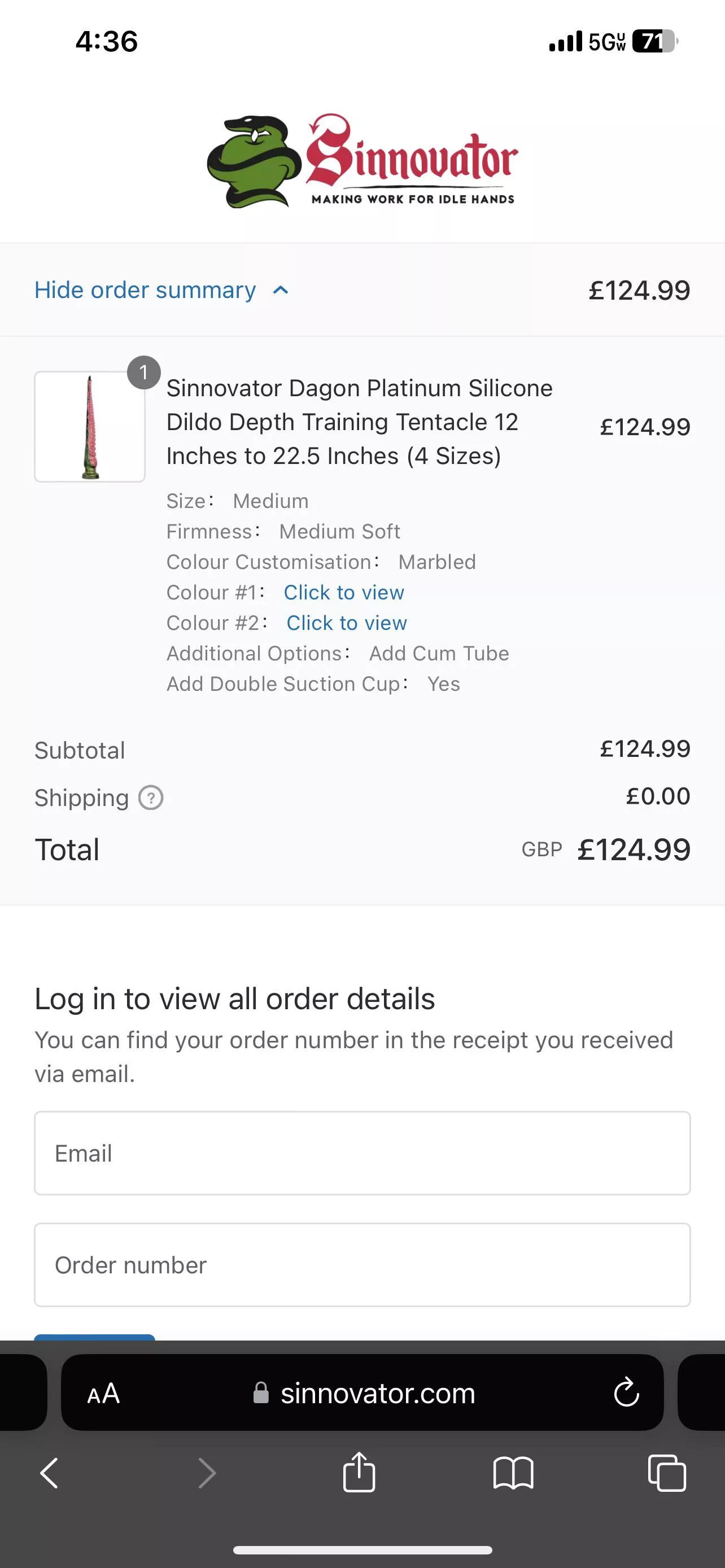 Anyone order from sinnovator?